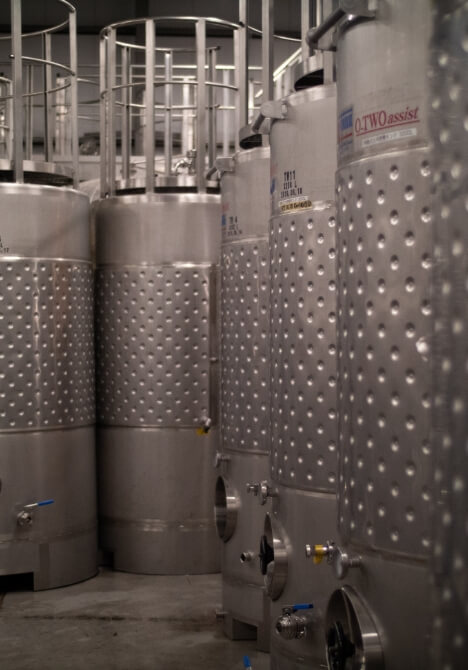 ステンレスタンクの写真