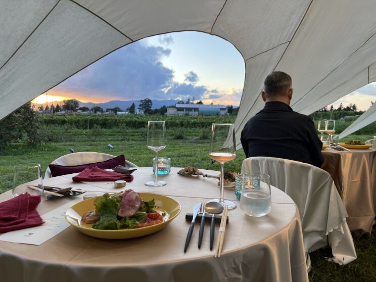 レストランの写真